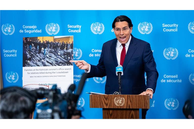 Israels UN-Botschafter Danny Danon.