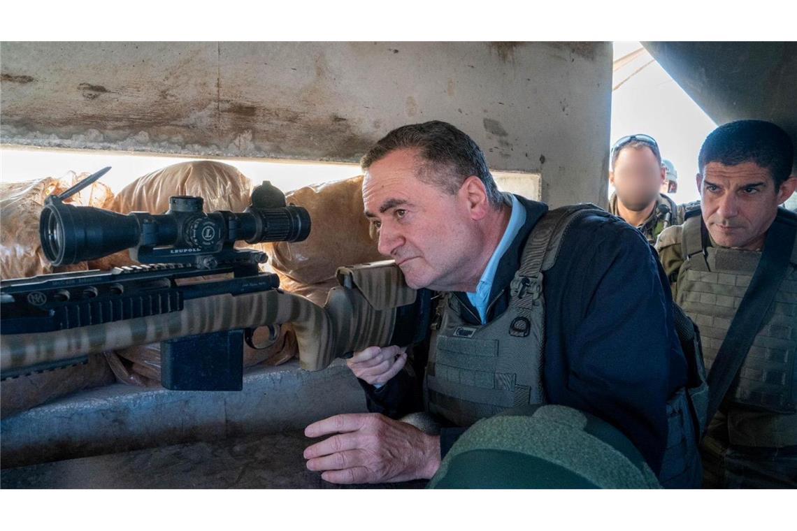 Israels Verteidigungsminister Katz will die Angriffe weiter verstärken. (Archivbild)