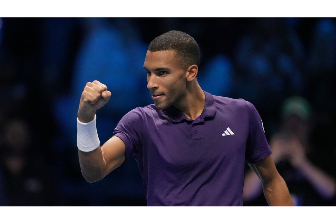 Ist bereit für das Match gegen Alexander Zverev: Felix Auger-Aliassime