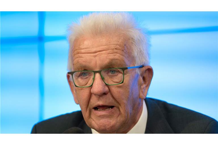 Ist kein Fan von Wahlkampf-Formaten im TV: Winfried Kretschmann.
