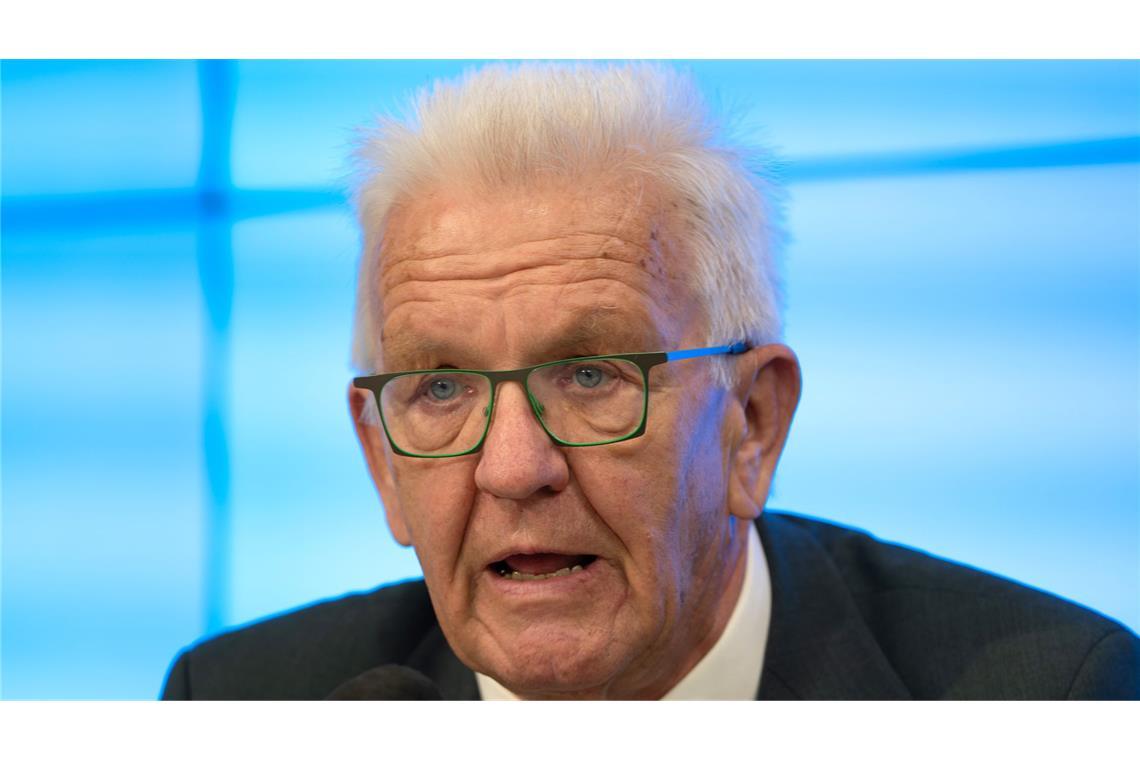 Ist kein Fan von Wahlkampf-Formaten im TV: Winfried Kretschmann.