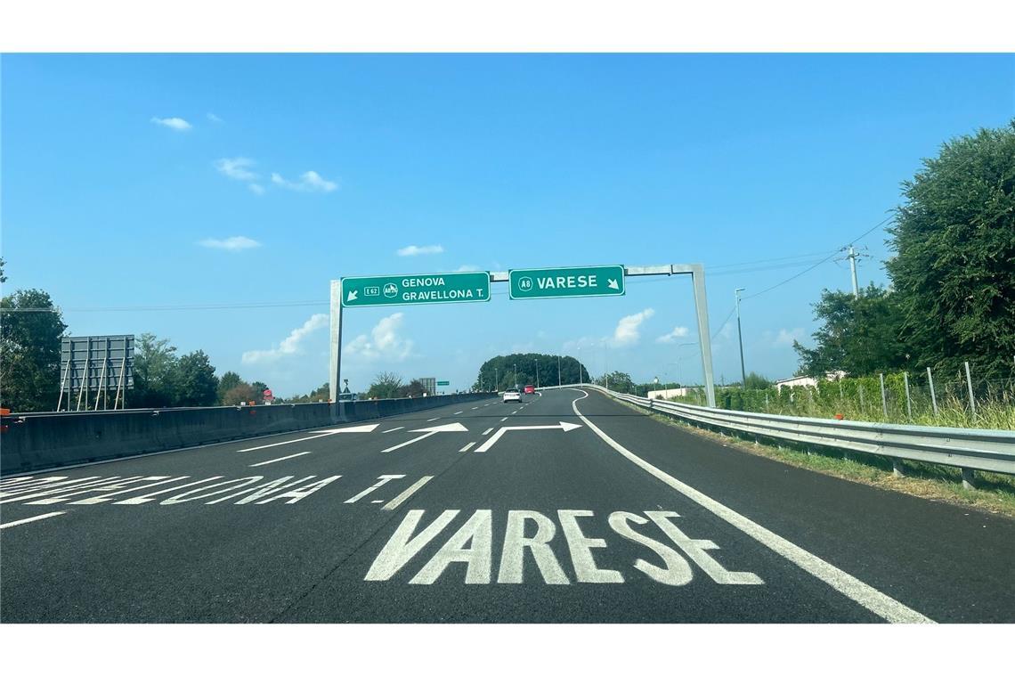 Italien nimmt für sich in Anspruch, die älteste Autobahn der Welt zu besitzen: die Strecke zwischen Mailand und Varese. (Archvbild)
