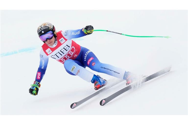 Italiens Skistar Federica Brignone ist bei den nationalen Meisterschaften heftig gestürzt.
