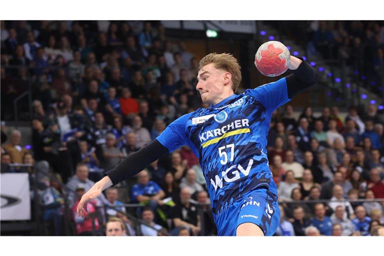 Jakob Nigg hat sich  beim TVB Stuttgart zur Nummer eins auf Rechtsaußen entwickelt.