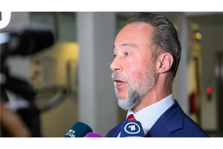 Jan Bollinger, AfD-Landesvorsitzender Rheinland-Pfalz und bisheriger AfD-Fraktionsvorsitzender im Landtag.