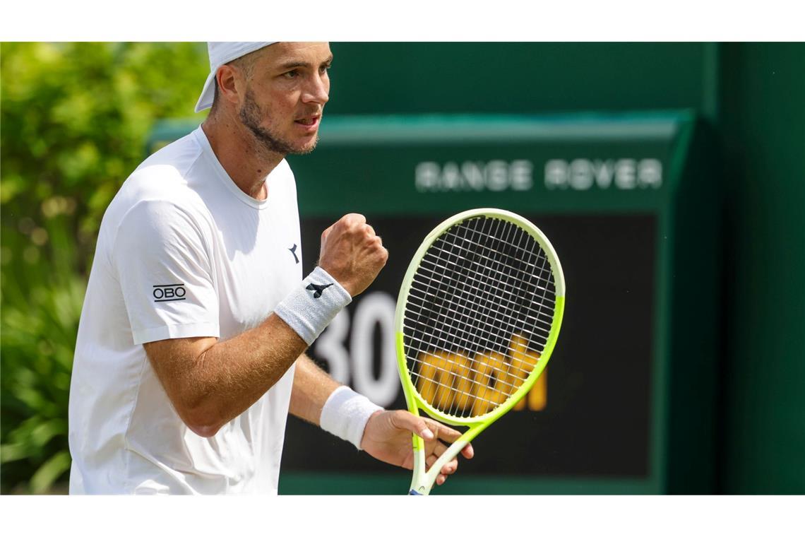 "Alcaraz - geil": Struff vor Traumspiel in Wimbledon Jan-Lennard Struff darf jubeln