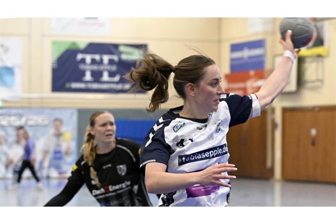 Jana Klisch war gegen ihren Ex-Club Dornstetten mit 13 Treffern die beste SVK-Schützin.