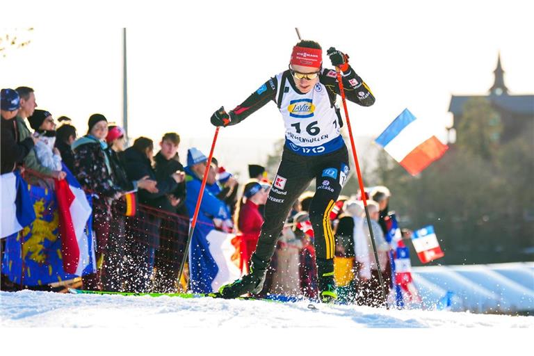 Janina Hettich-Walz gab einen Podestplatz noch aus der Hand.