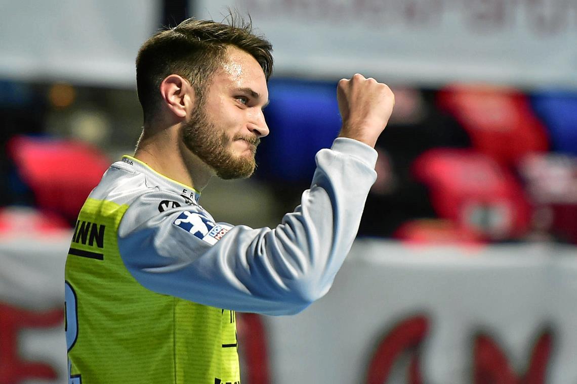 Im HCOB-Tor gibt’s den Generationswechsel Janis Boieck ist der neue Mann im Tor des HC Oppenweiler/Backnang und soll künftig das Duo mit Levin Stasch bilden. Foto: Imago