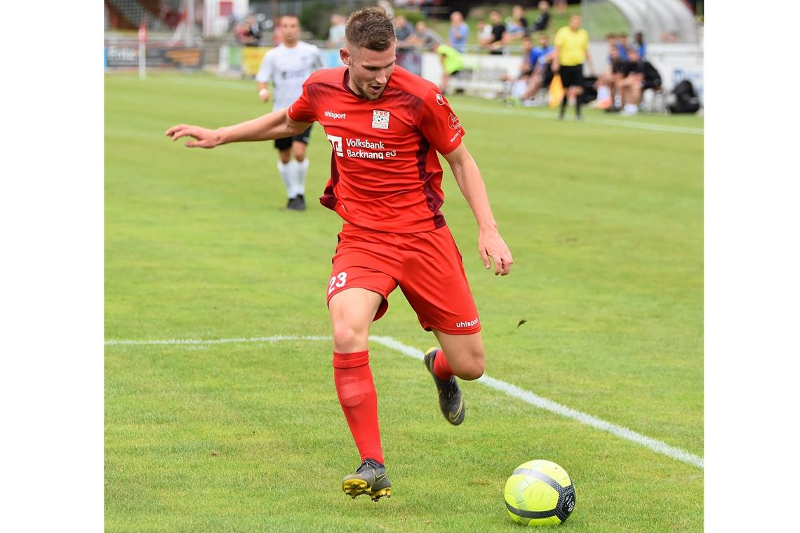 Der Wiedereinstieg nach der Zwangspause Jannik Dannhäußer hat sich nach seiner Verletzung rechtzeitig vor dem Spiel in Reutlingen wieder einsatzfähig gemeldet. Foto: T. Sellmaier