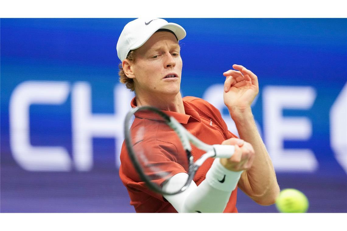 Jannik Sinner erwischte den schlechteren Satrt in das Finale der US Open.