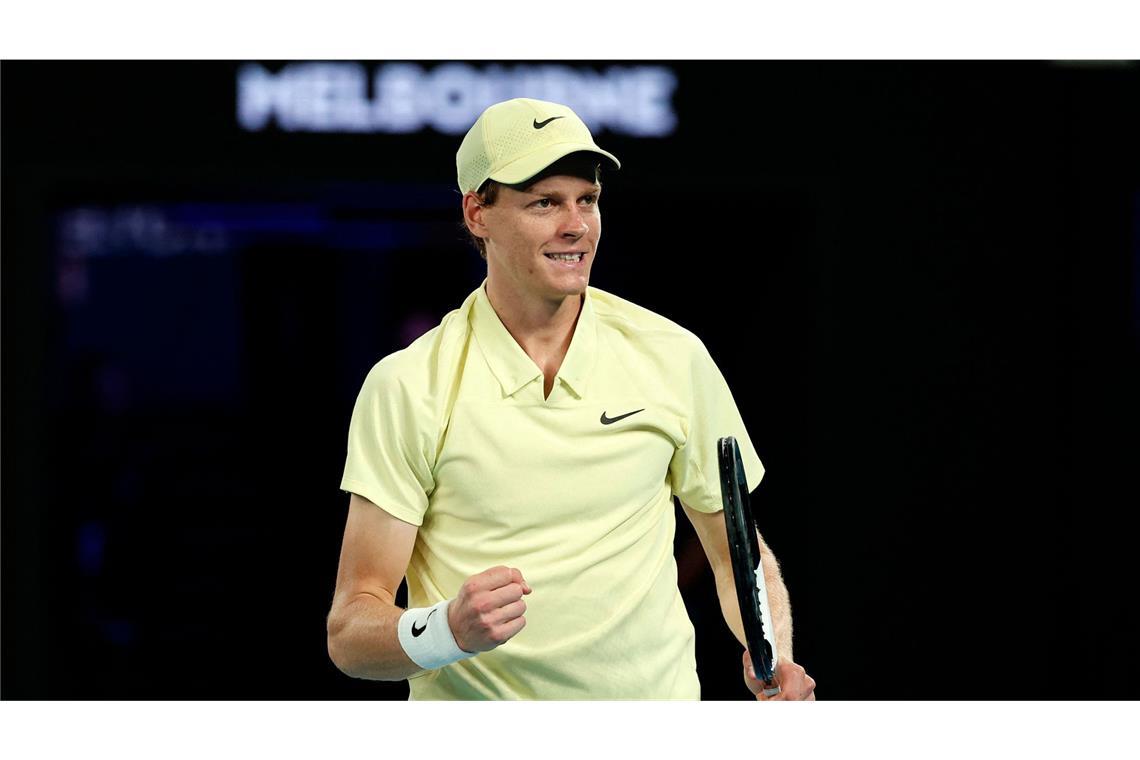 Jannik Sinner folgt Alexander Zverev ins Finale Jannik Sinner steht im Finale von Melbourne.