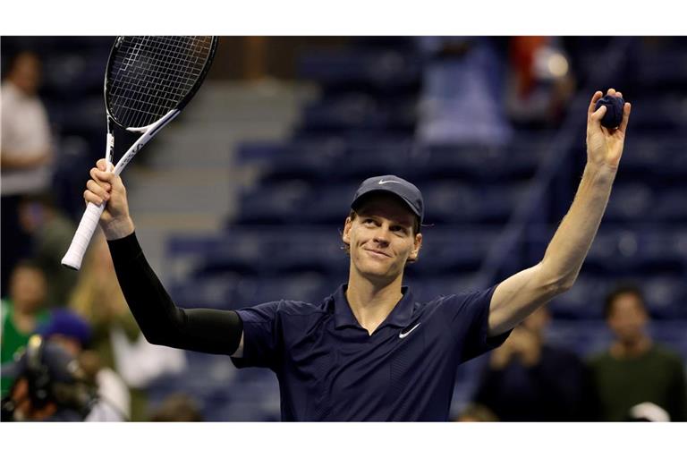 Jannik Sinner stürmte ins Halbfinale der US Open.
