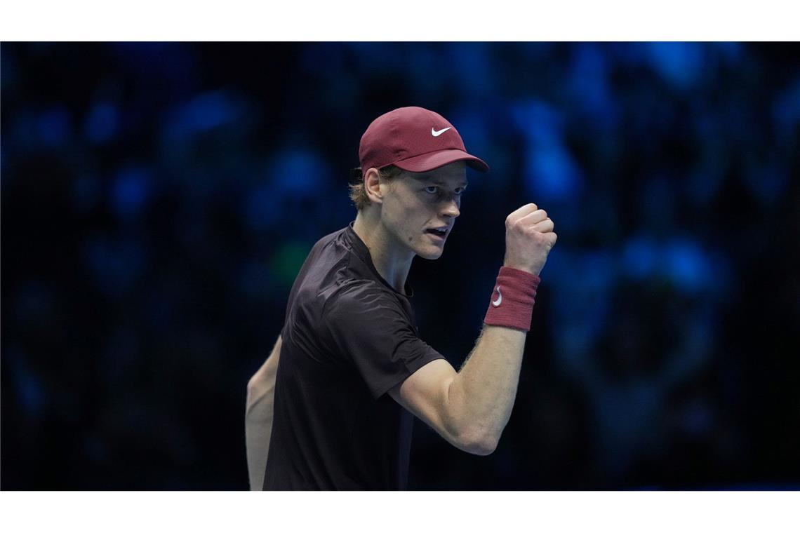 Jannik Sinner triumphiert erneut bei den ATP Finals