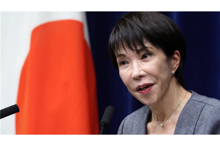 Japans erste Regierungschefin Takaichi plant Berichten zufolge vorgezogene Neuwahlen. (Archivbild)