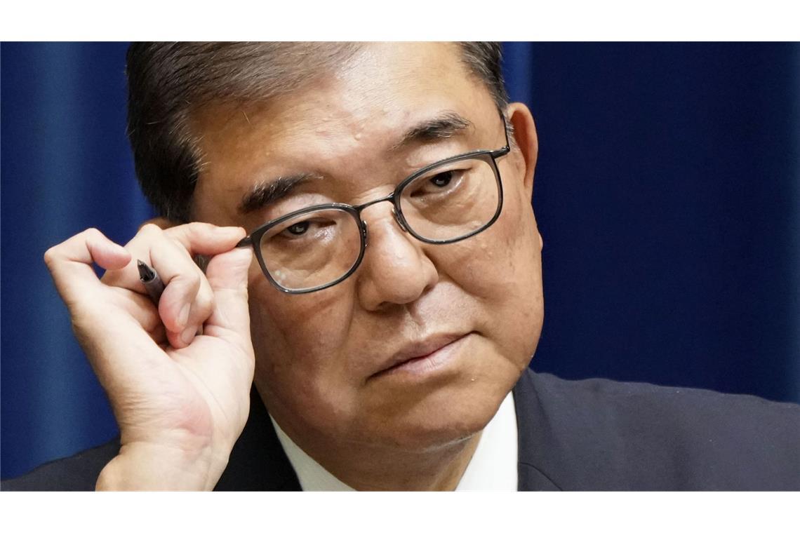 Japans Regierungschef Ishiba gibt auf Japans Regierungschef Ishiba stand nach Wahlschlappen in seiner eigenen Partei in der Kritik.