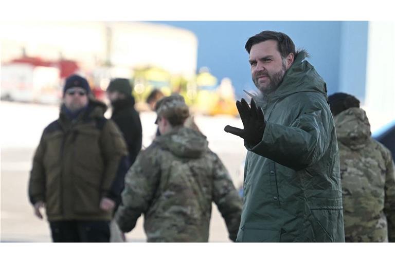 J.D. Vance ist auf Grönland gelandet.