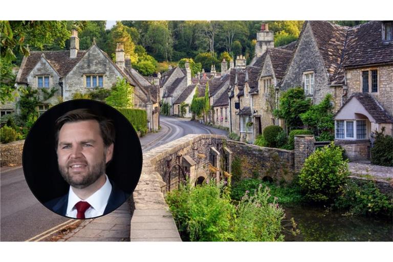 JD Vance macht Urlaub in den Cotswolds.