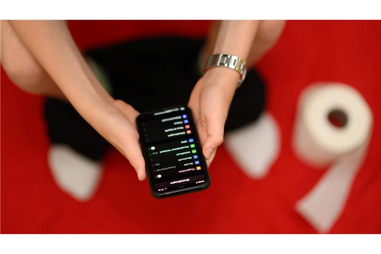 Jeder zehnte Befragte telefoniert gar auf dem Klo sitzend - und immerhin noch vier Prozent schauen, was sich in Dating-Apps so tut. (Archivbild)