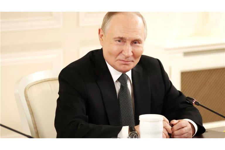 Jedes Jahr hält Putin beim Wirtschaftsforum in seiner Heimatstadt St. Petersburg eine Rede.