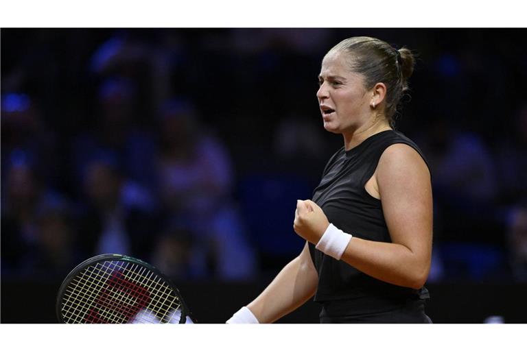 Jelena Ostapenko hat sich mit erstklassigen Auftritten ins Finale des Stuttgarter Tennis Grand Prix gespielt.