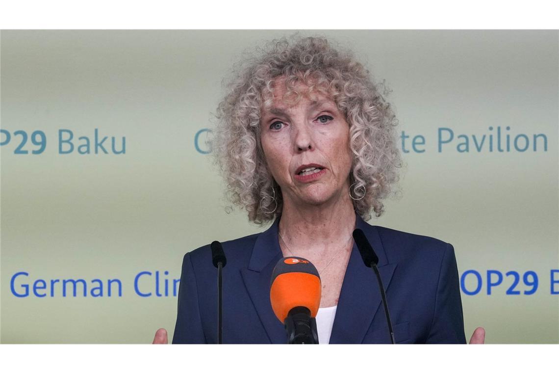 Jennifer Morgan, ehemalige Sonderbeauftragte der Bundesregierung für Klimapolitik, fordert verstärkte Anstrengungen im Kampf gegen die Erderwärmung (Archivfoto).