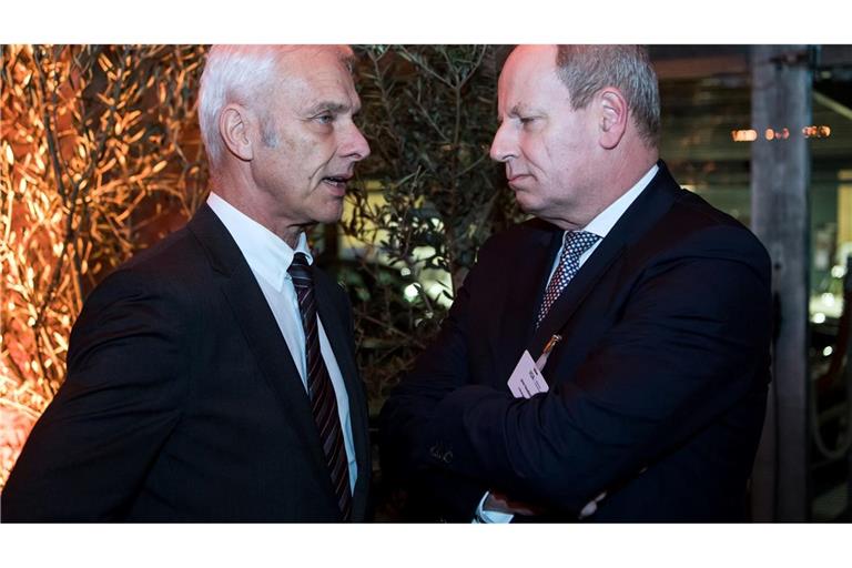 Jens Hanefeld (rechts) wird neuer deutscher Botschafter in den USA