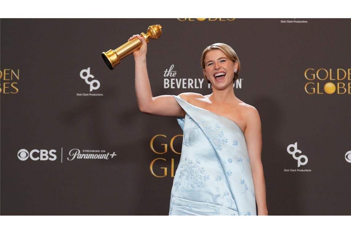 Jessie Buckley ist nach dem Globe-Gewinn auf Oscar-Kurs. (Archivbild)