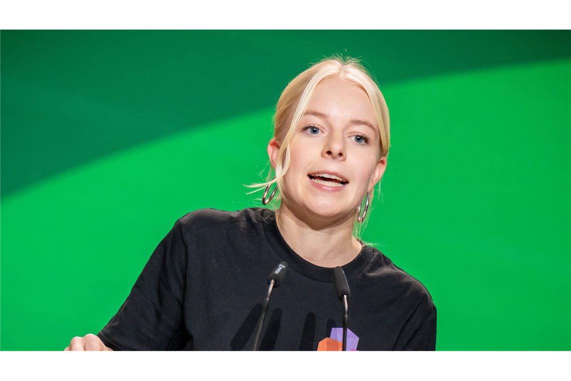 Grüne Jugend: Merz’ Anträge sind „demokratiefeindlich“ Jette Nietzard, Sprecherin der Grünen Jugend. (Archivbild)