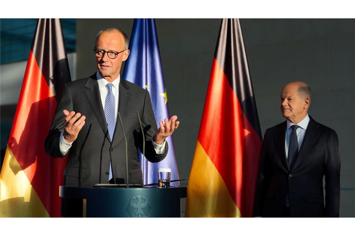 Stolperstart für Kanzler Merz Jetzt hat er das Sagen im Kanzleramt: Friedrich Merz.