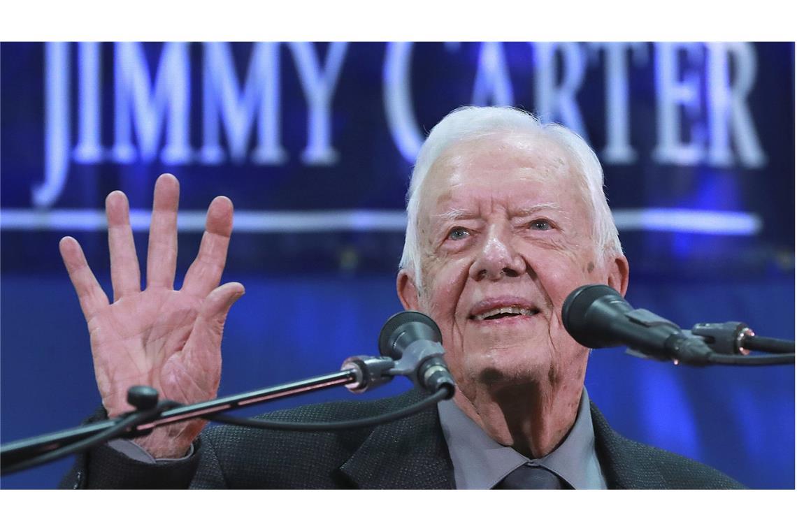 Jimmy Carter im Alter von 100 Jahren gestorben Jimmy Carter ist im Alter von 100 Jahren gestorben. (Archivbild)