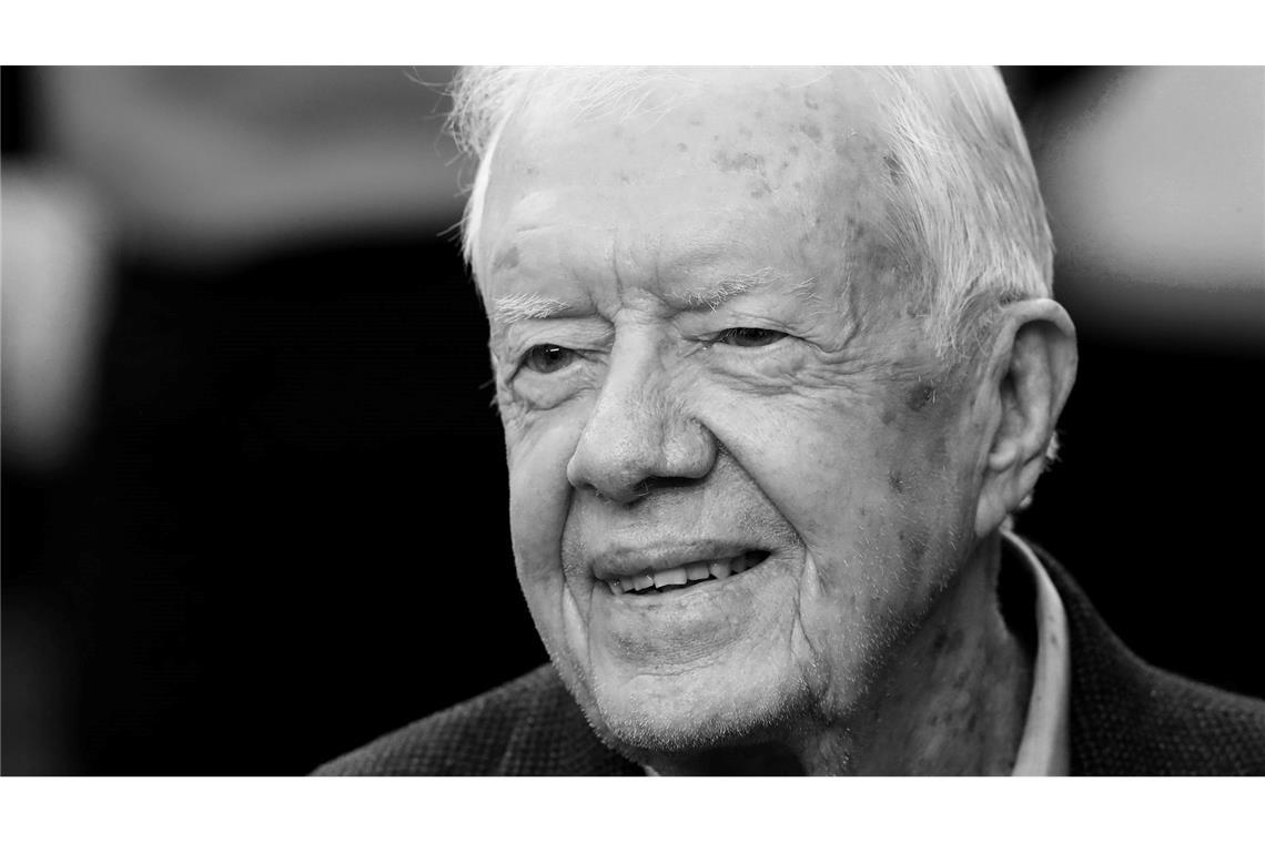 Von wem sich Deutschland und die Welt 2024 verabschiedeten Jimmy Carter mit 100 Jahren gestorben (Archivbild)