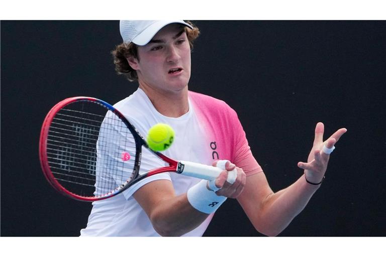 Joao Fonseca gilt als kommender Top-Ten-Spieler im Tennis - mindestens. (Archivbild)