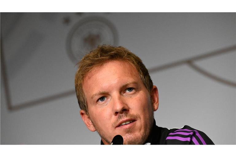 Job-Sorgen? Nein, sagt Julian Nagelsmann.