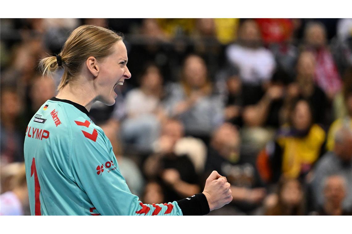 Dank Johanna Bundsens Paraden – HB Ludwigsburg zieht ins Finale ein Johanna Bundsens Paraden entschieden die Partie in der Schlussphase.