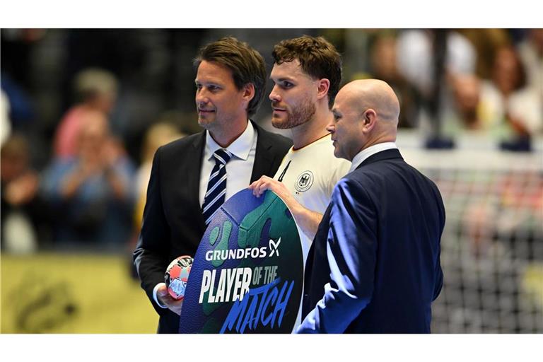 Johannes Golla lieferte zum EM-Auftakt eine überragende Leistung ab.