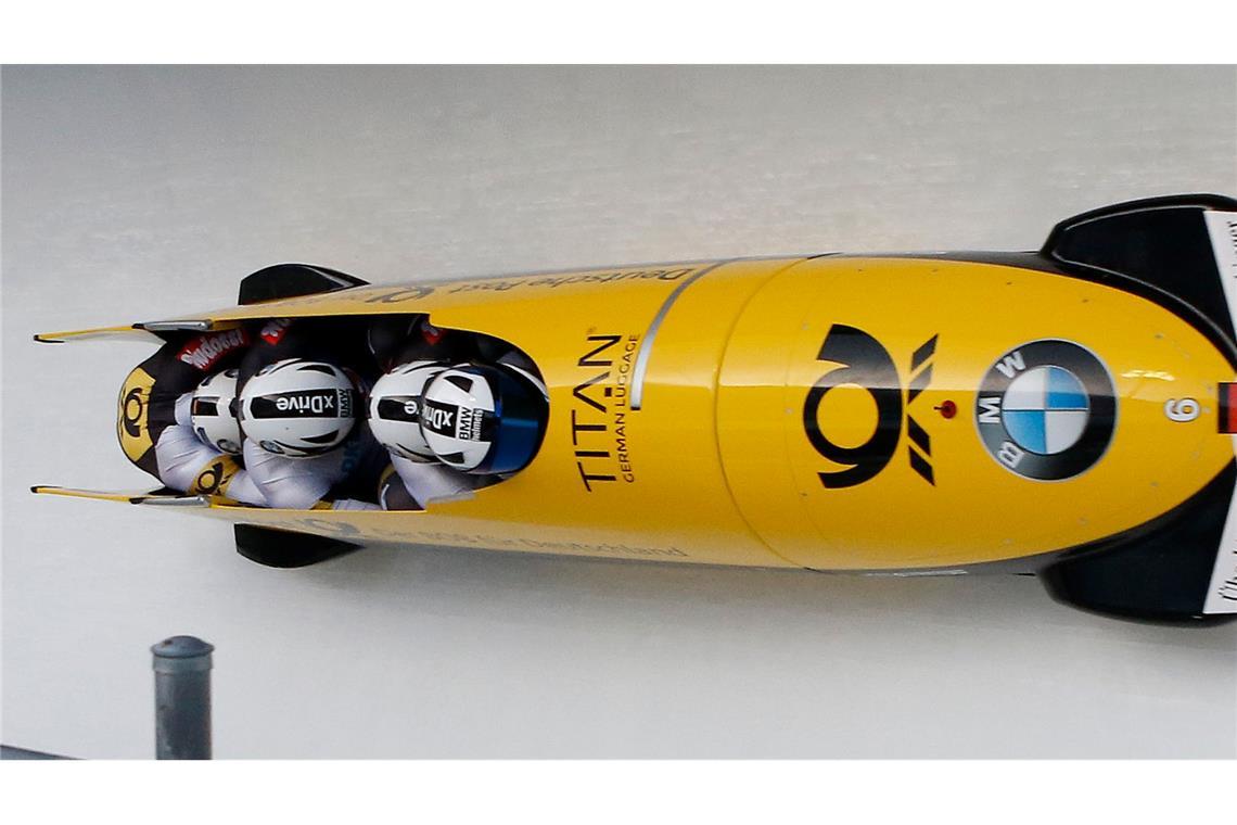 Friedrich, Lochner und Nolte holen EM-Titel im Bob Johannes Lochner gewinnt vor Francesco Friedrich den EM-Titel im Viererbob.