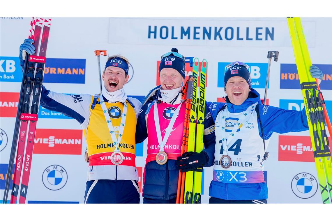 Wichtiger Sieg für den Gesamtweltcup: Preuß hält Druck stand Johannes Thingnes Bö gewinnt den letzten Sprint seiner Karriere.