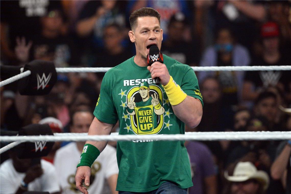 John Cena ist schon bald am Ende seiner Farewell-Tour angekommen.