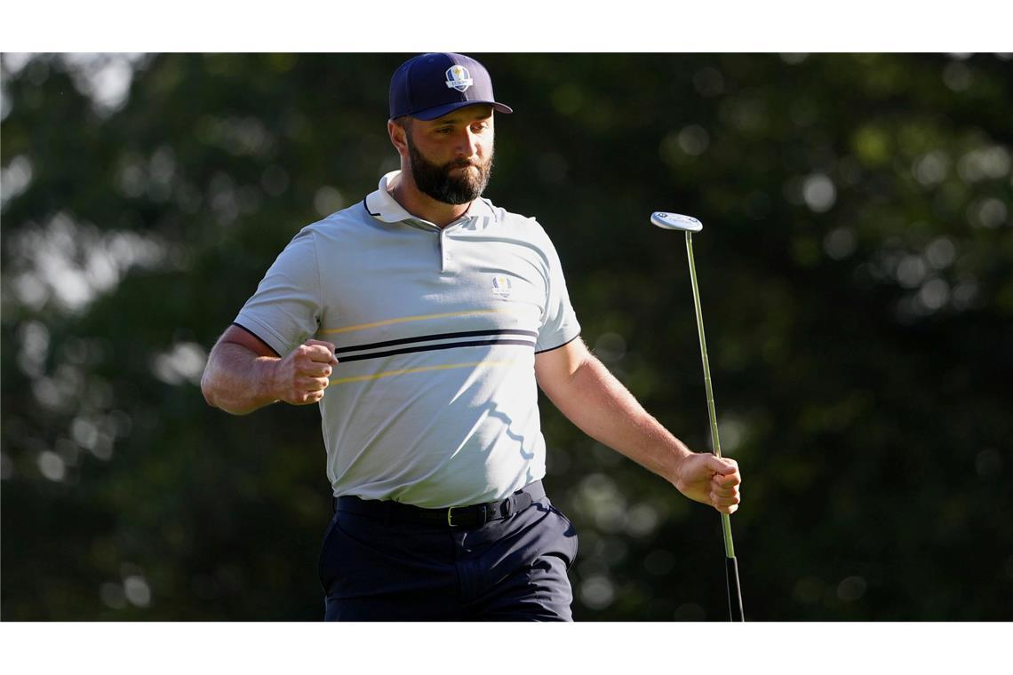 Europas Top-Golfer beim Ryder Cup vor Sieg in den USA Jon Rahm überzeugt beim Ryder-Cup-Auftakt
