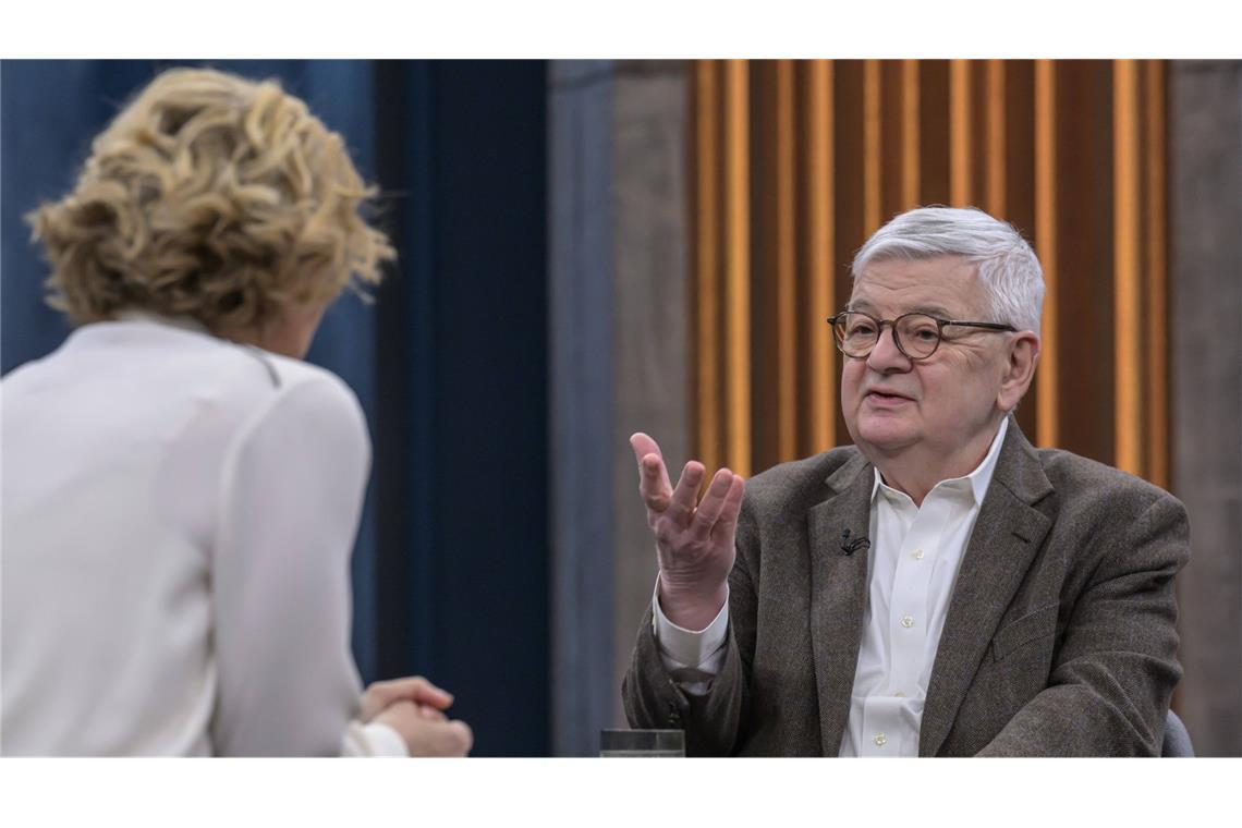 „Das war’s mit dem Westen“ Joschka Fischer bei Caren Miosga.