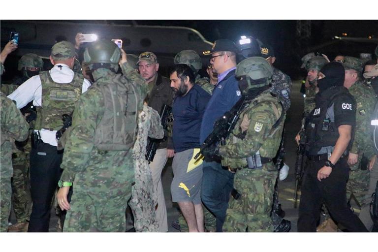 Jose Adolfo Macias Villamar, einer der meistgesuchten Drogenbosse, wird aus Ecuador an USA ausgeliefert (Archivfoto).
