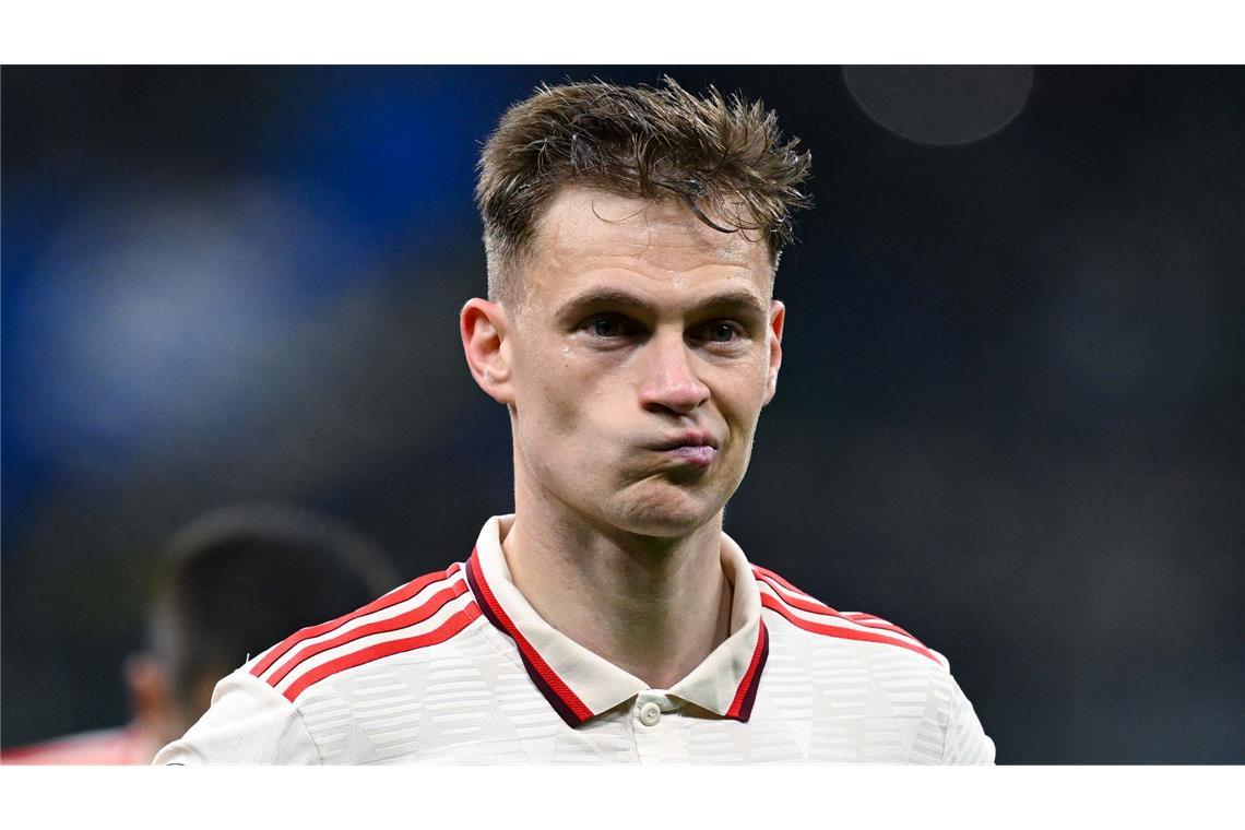 Müllers Abschiedsschmerz und Kimmichs Klartext Joshua Kimmich, tief enttäuscht, aber auch mit Klartext.