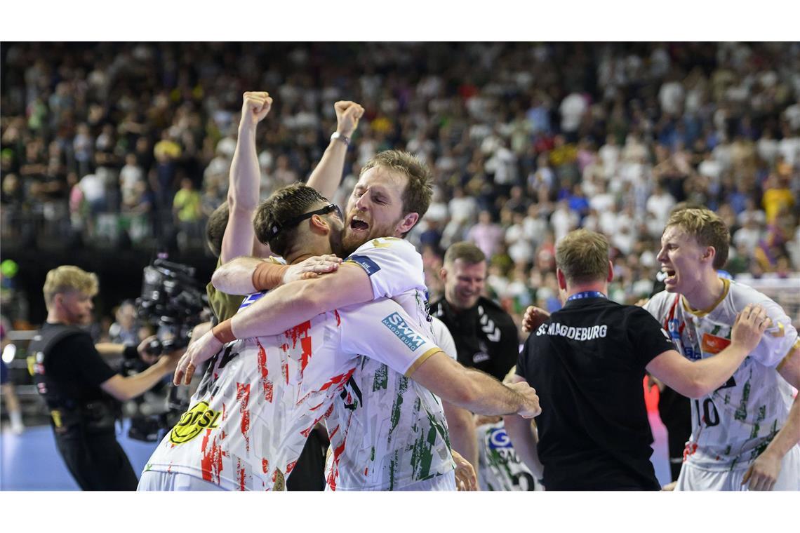 Deutsches Traumfinale in der Handball-Königsklasse Jubel beim SC Magdeburg
