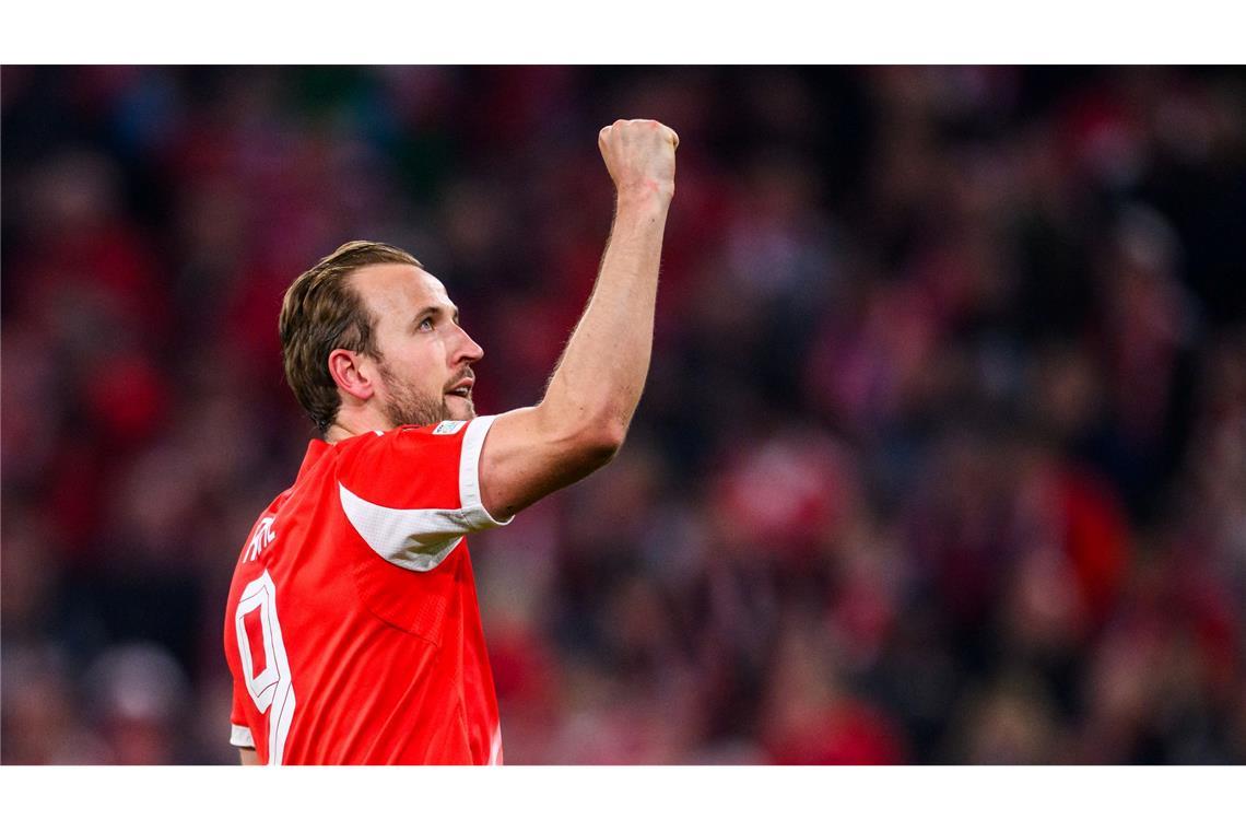 Jubelt über den Halbfinaleinzug des FC Bayern: Harry Kane