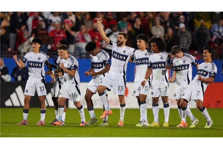 Jubelten im Elfmeterschießen: Thomas Müller und die Vancouver Whitecaps.