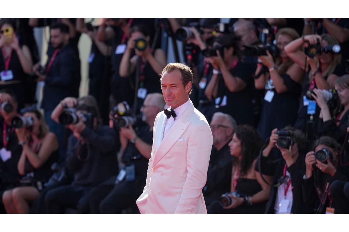 Jude Law vor der Premiere des Films in Venedig. (Archivbild)