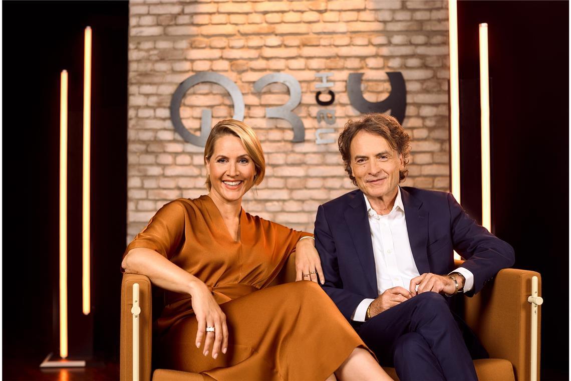 Das sind die Gäste heute bei „3nach9“ Judith Rakers und Giovanni di Lorenzo, 3nach9-Moderatoren.