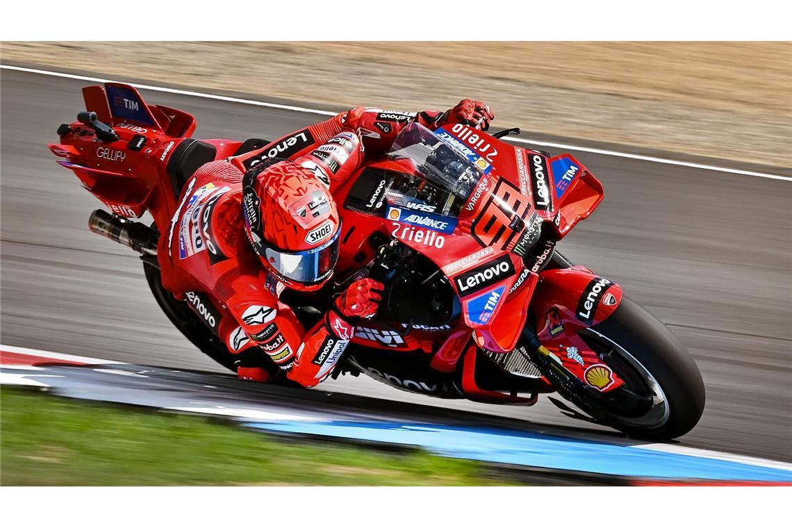 Eine Woche nach Titeltriumph: Márquez verletzt nach Sturz Jüngst erst das Titel-Comeback, nun verletzt: Weltmeister Marc Márquez (Archivbild).