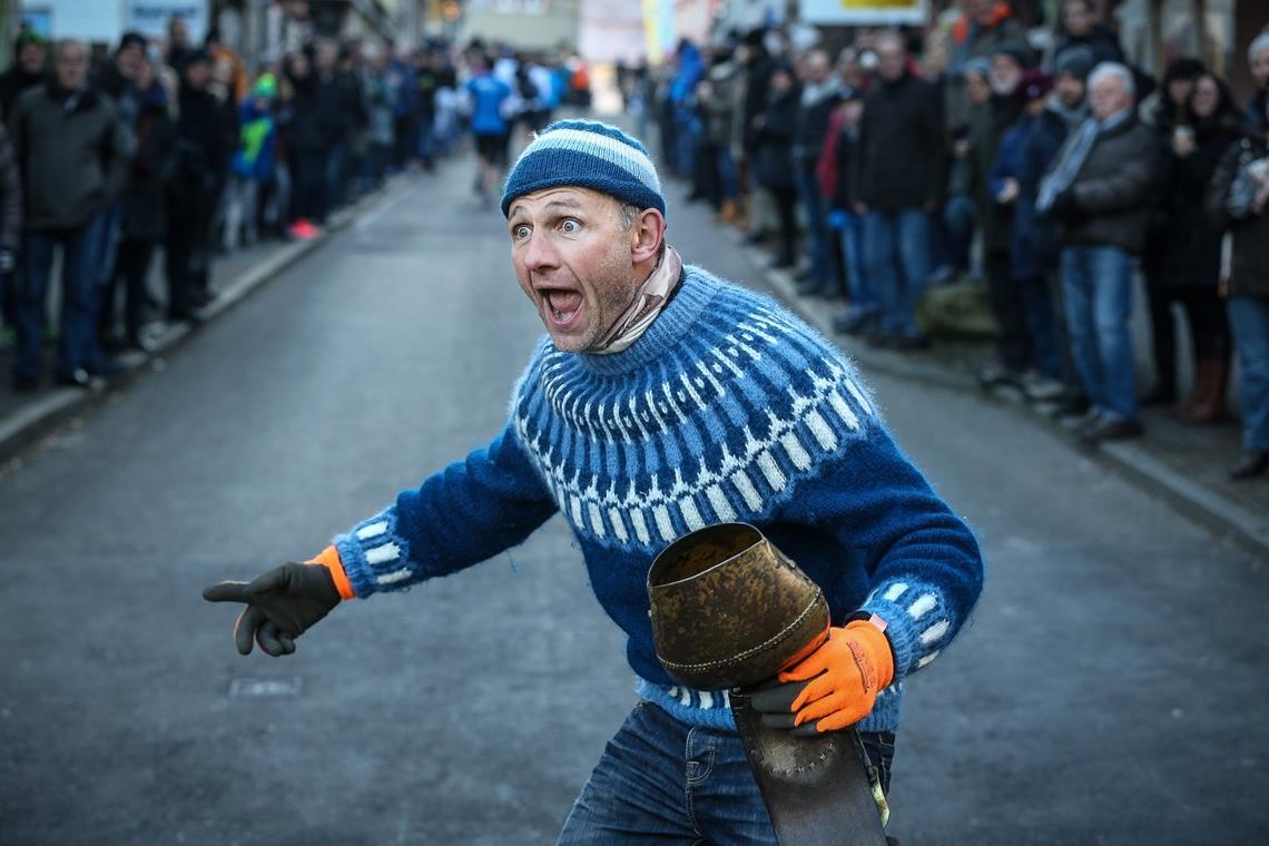 Gesichter des Backnanger Silvesterlaufs Jürgen Baumann.Foto: A. Becher